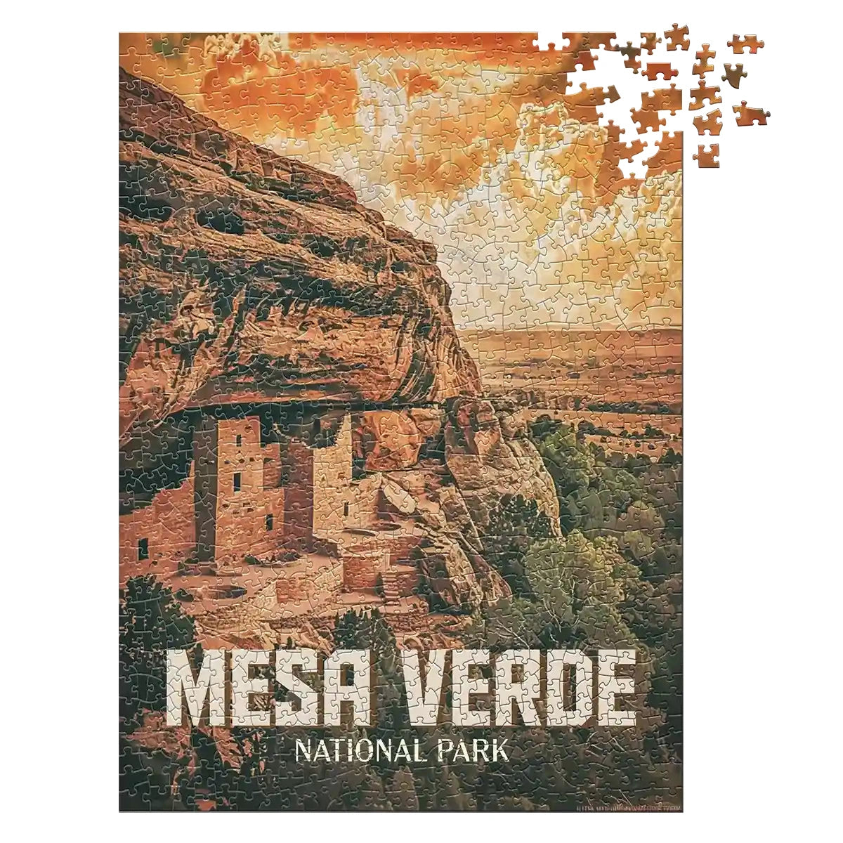 Mesa Verde National Park 1000 piece puzzle by MakeYourPuzzles