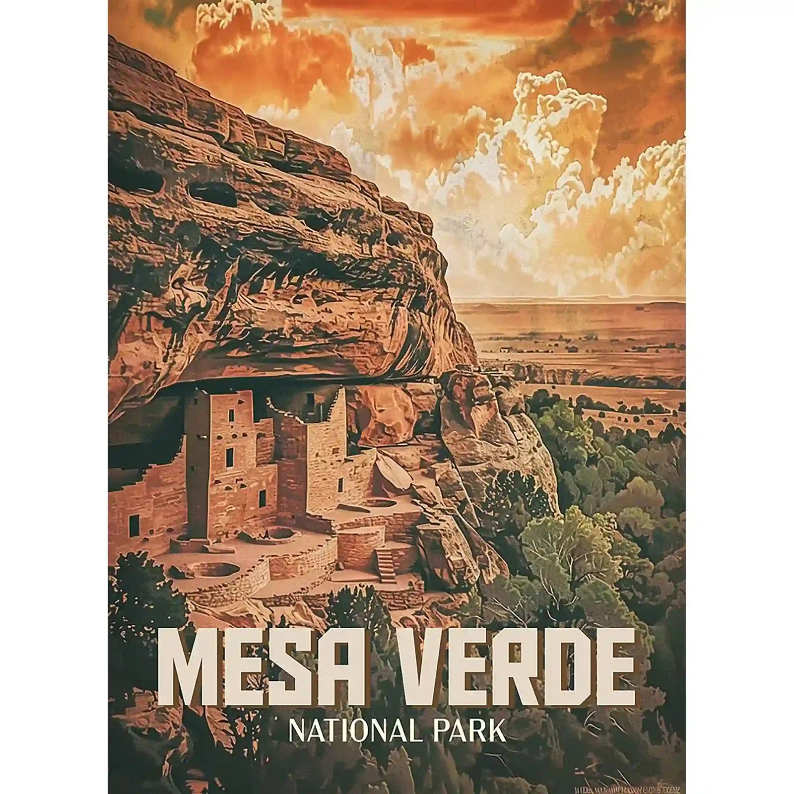 Mesa Verde National Park Puzzle by MakeYourPuzzles | Premium Jigsaw Puzzle made in the USA