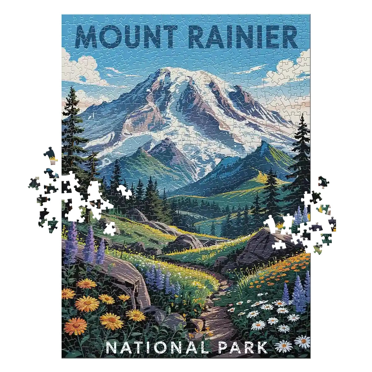 Mount Rainier National Park 1000 piece puzzle by MakeYourPuzzles