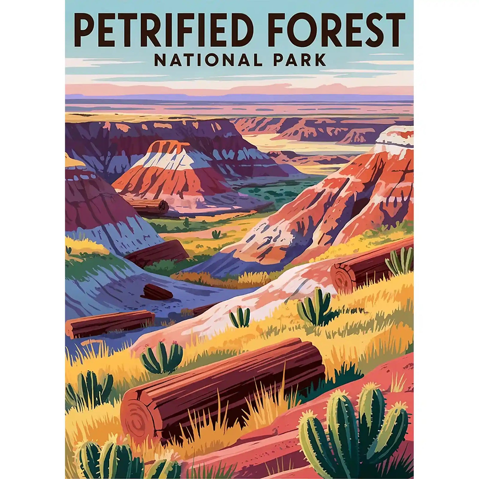 Petrified Forest National Park Puzzle by MakeYourPuzzles