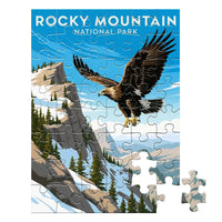 Thumbnail for Rocky Mountain National Park Eagle 48 piece puzzle by MakeYourPuzzles