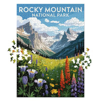 Thumbnail for Rocky Mountain National Park Flowers 1000 piece puzzle by MakeYourPuzzles