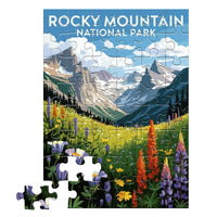 Thumbnail for Rocky Mountain National Park Flowers 48 piece puzzle by MakeYourPuzzles