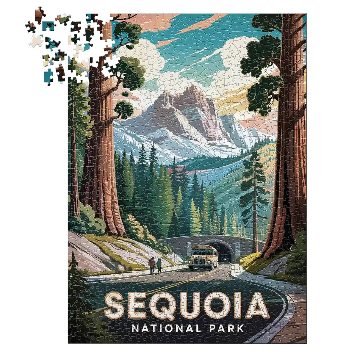 Sequoia National Park 1000 piece puzzle by MakeYourPuzzles