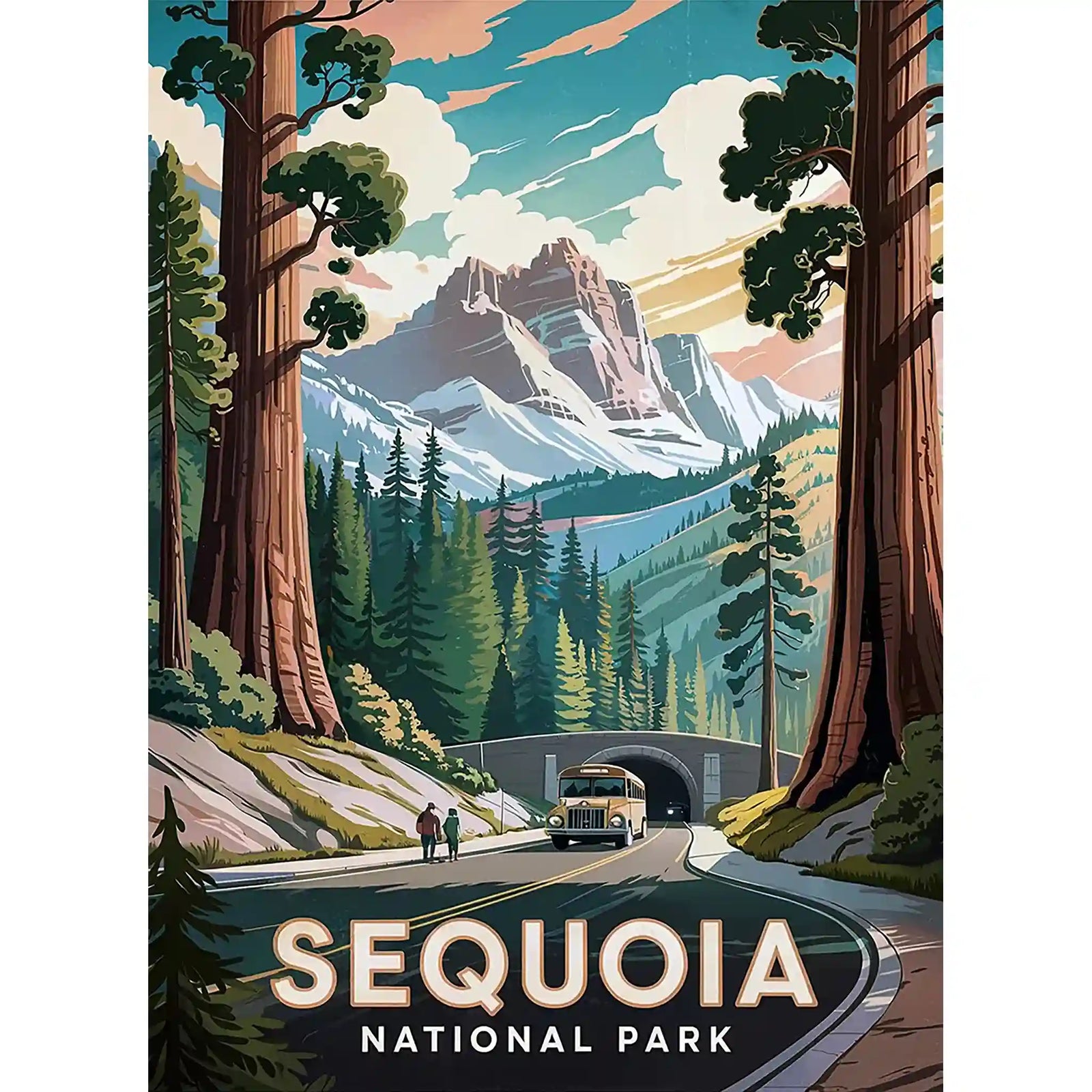 Sequoia National Park Puzzle by MakeYourPuzzles | Premium Quality Jigsaw Puzzle made in the USA