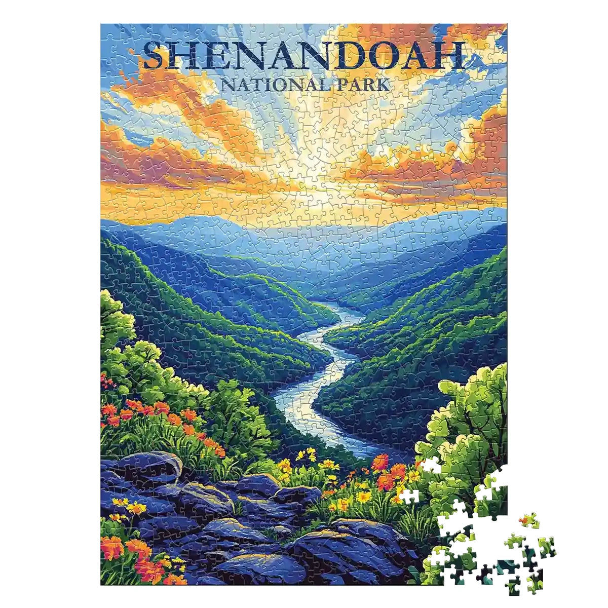 Shenandoah National Park 1000 piece puzzle by MakeYourPuzzles