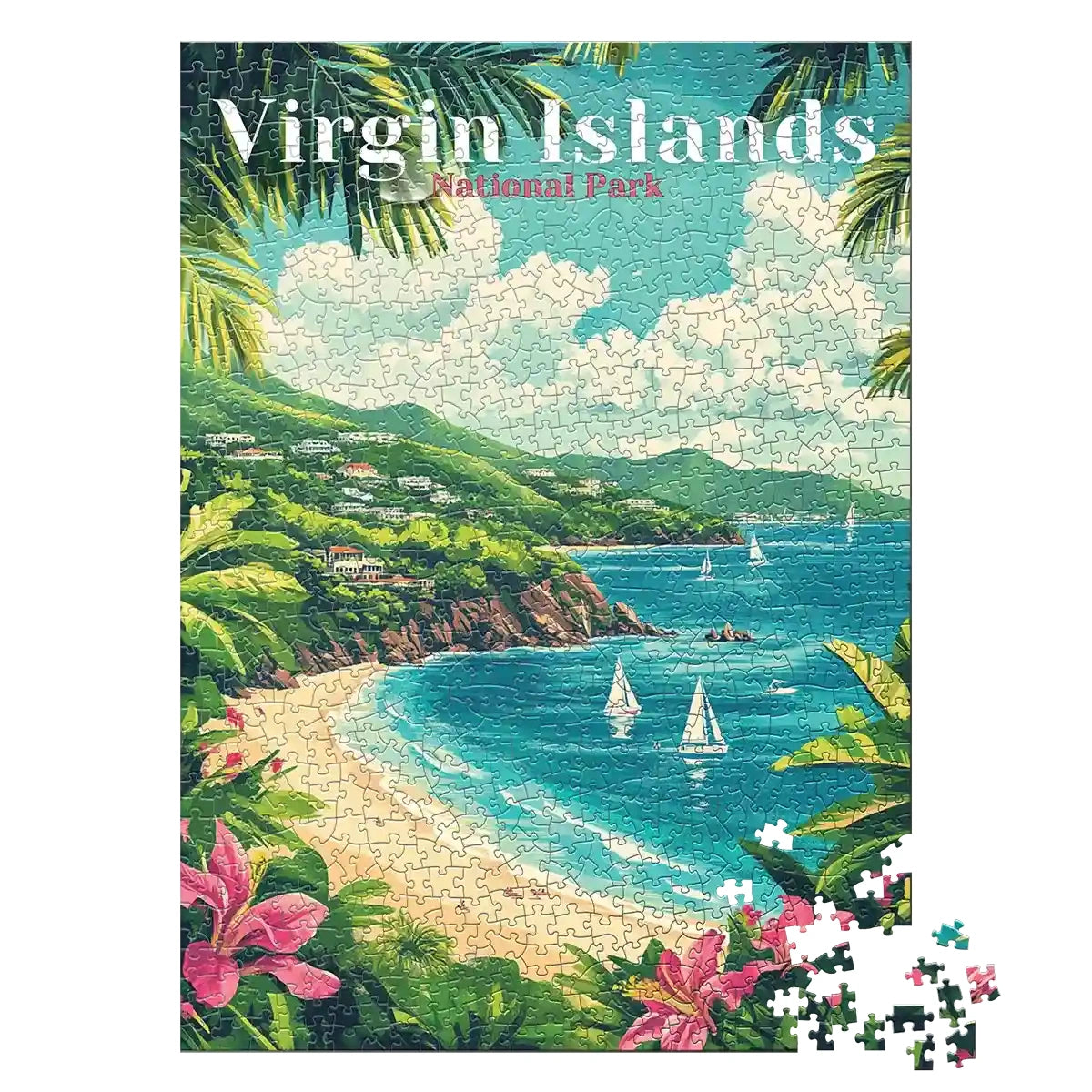 Virgin Islands National Park 1000 piece puzzle by MakeYourPuzzles