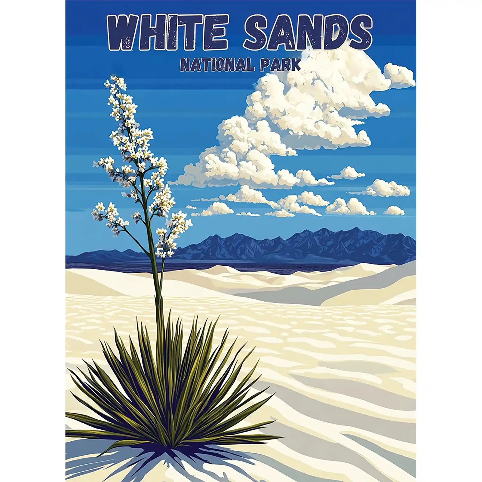 White Sands National Park Puzzle by MakeYourPuzzles