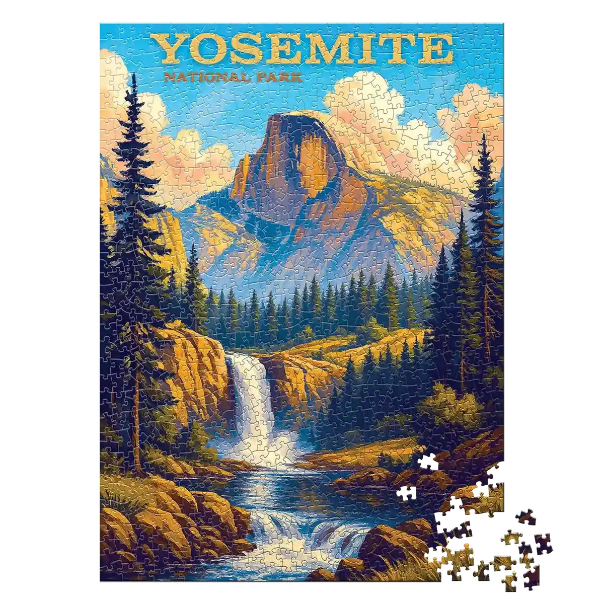 Yosemite National Park 1000 piece puzzle by MakeYourPuzzles