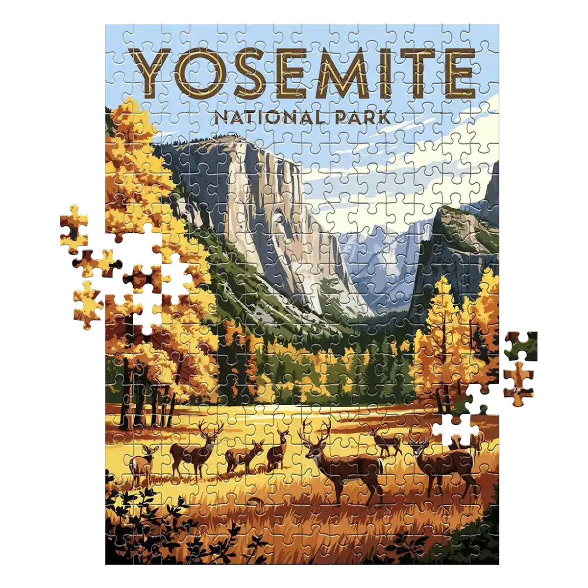 Yosemite National Park Deer 252 piece puzzle by MakeYourPuzzles