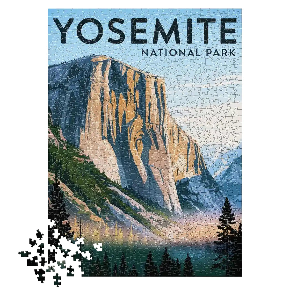 Yosemite National Park El Capitan 1000 piece puzzle by MakeYourPuzzles