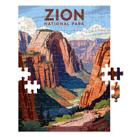 Thumbnail for Zion National Park Angels Landing 100 piece puzzle by MakeYourPuzzles