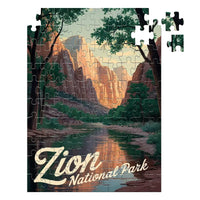 Thumbnail for Zion National Park Canyon 100 piece puzzle by MakeYourPuzzles
