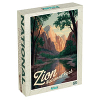 Thumbnail for Zion National Park Canyon 252 piece puzzle box by MakeYourPuzzles
