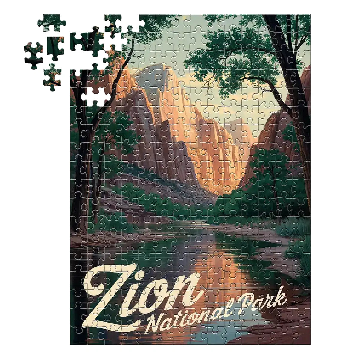 Zion National Park Canyon 252 piece puzzle by MakeYourPuzzles