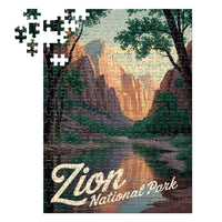 Thumbnail for Zion National Park Canyon 252 piece puzzle by MakeYourPuzzles