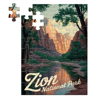 Thumbnail for Zion National Park Canyon 48 piece puzzle by MakeYourPuzzles