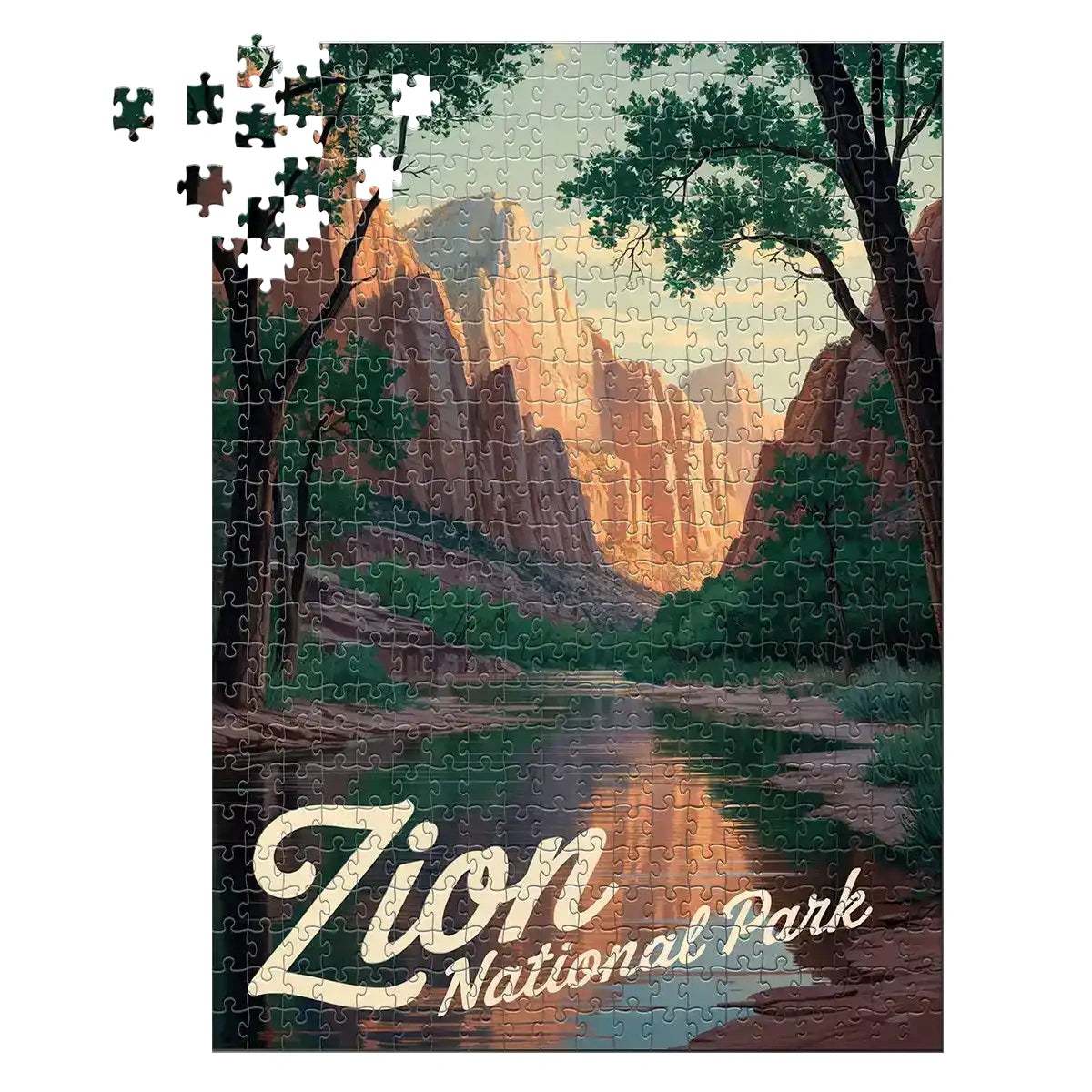 Zion National Park Canyon 500 piece puzzle by MakeYourPuzzles