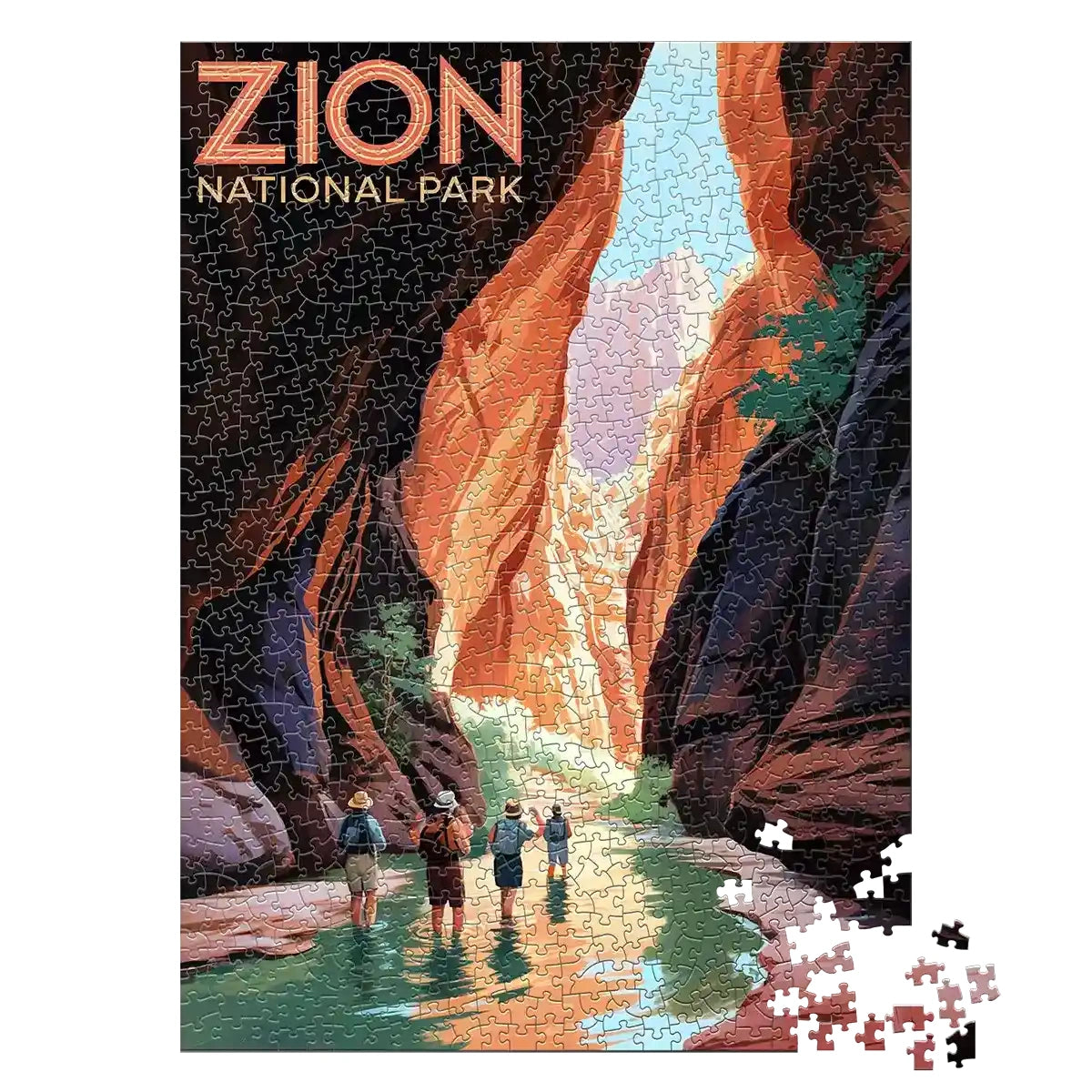 Zion National Park Jigsaw Puzzle Passage 1000 piece by MakeYourPuzzles