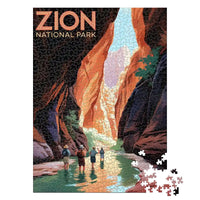 Thumbnail for Zion National Park Passage 1000 piece puzzle by MakeYourPuzzles