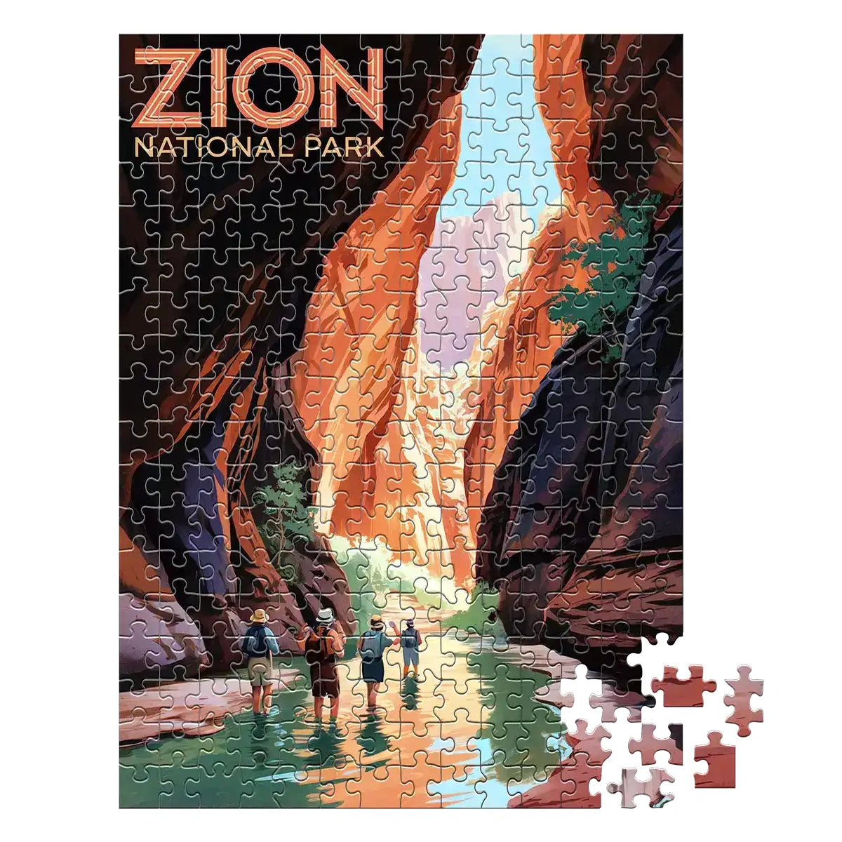 Zion National Park Passage 252 piece puzzle by MakeYourPuzzles