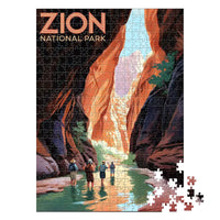 Thumbnail for Zion National Park Passage 500 piece puzzle by MakeYourPuzzles