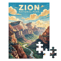 Thumbnail for Zion National Park Sanctuary 48 piece puzzle by MakeYourPuzzles