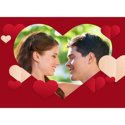 Love Heart Frame Photo Puzzle