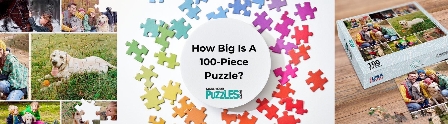 How Big Is a 100-Piece Puzzle?