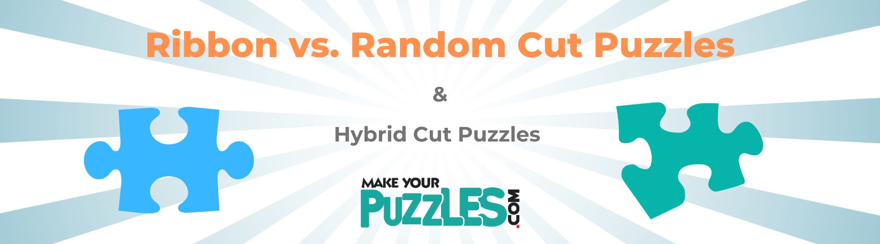 Ribbon vs. Random Cut Puzzles & Hybrid Cut Puzzles | MakeYourPuzzles