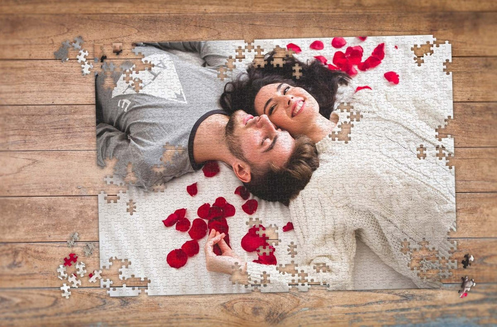 Photo Puzzles with added messages 