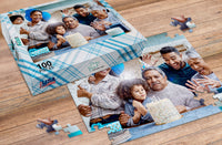 Thumbnail for 100 Piece Custom Photo Puzzle with puzzle box - MakeYourPuzzles