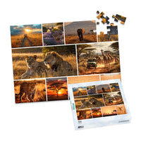 10 Collage Mosaic Photo Puzzle – Landscape - 100 piece and box