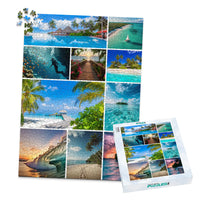 10 Collage Mosaic Photo Puzzle – Portrait - 1000 piece and box