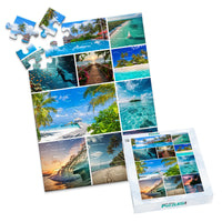 10 Collage Mosaic Photo Puzzle – Portrait - 48 piece and box