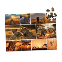 10 Photos Collage Mosaic - 252 piece