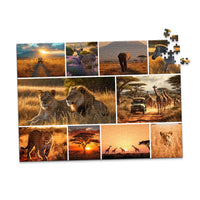 10 Photos Collage Mosaic - 500 piece