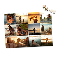 12 Photo Grid Collage - 100 piece and box