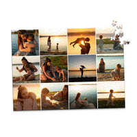 12 Photo Grid Collage - 500 piece