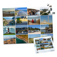 16 Collage Grid Photo Puzzle – Landscape - 500 piece and box