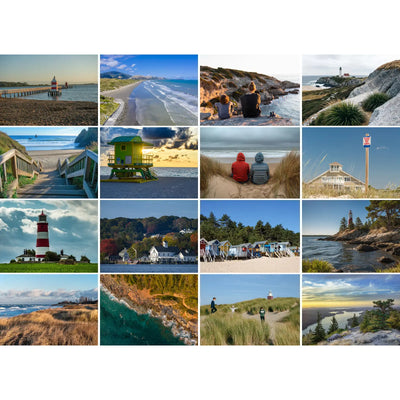 16 Collage Grid Photo Puzzle – Landscape
