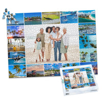 17 Collage Feature Photo Puzzle – Center - 1000 piece and box