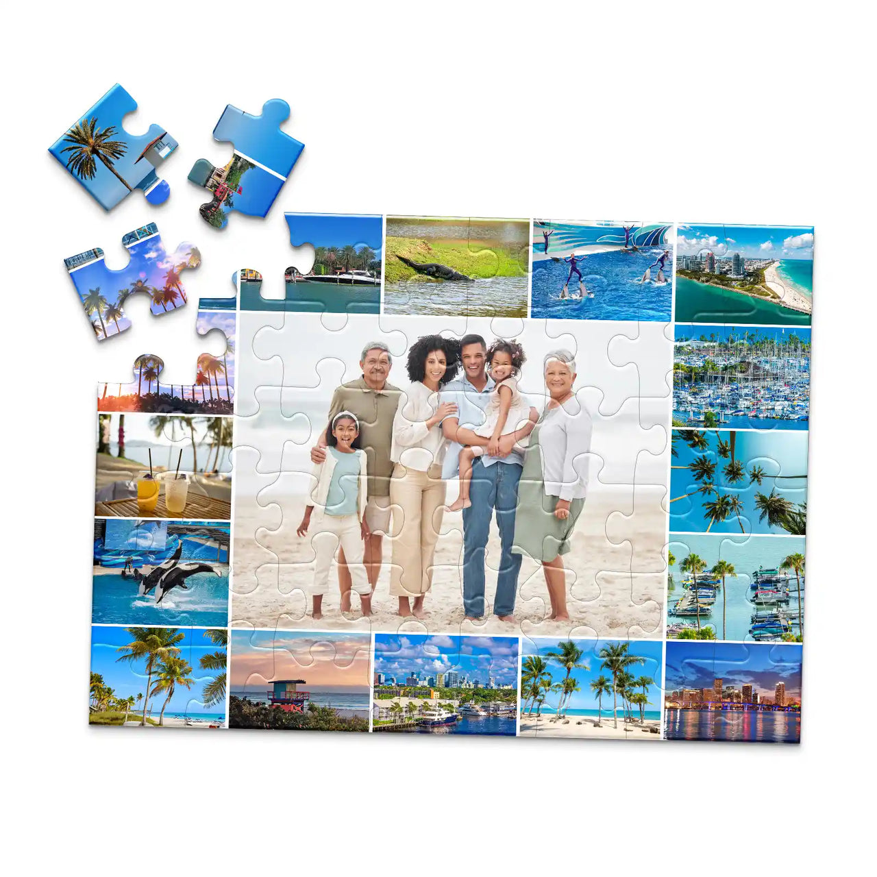 17 Photo Collage Template - 48 piece