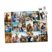 18 Photo Collage Grid Puzzle - 252 piece