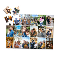 18 Photo Collage Grid Puzzle - 48 piece
