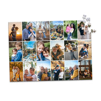 18 Photo Collage Grid Puzzle - 500 piece