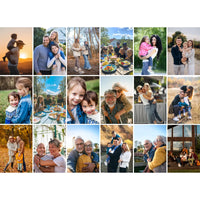 18 Photo Collage Grid Puzzle 