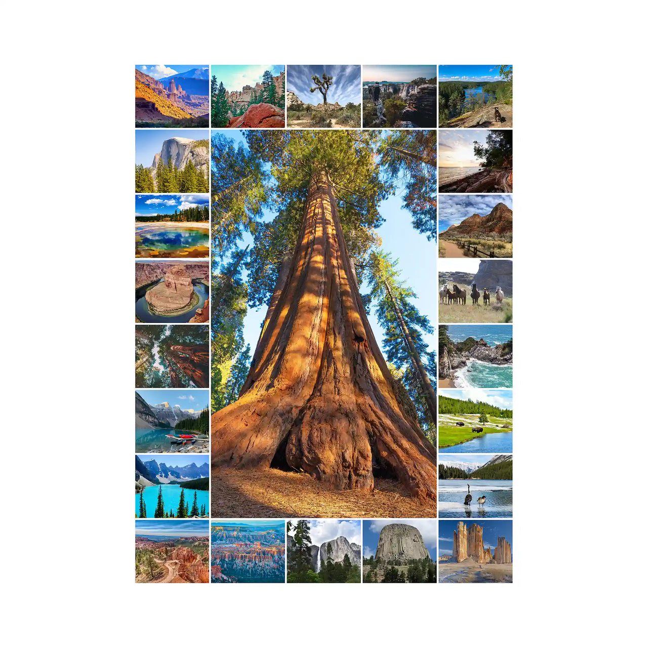 23 Photo Collage Puzzle Portrait