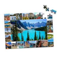 23 Photo Collage Puzzle Landscape - 100 piece