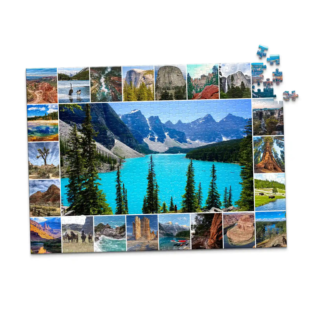 23 Photo Collage Puzzle Landscape - 500 piece